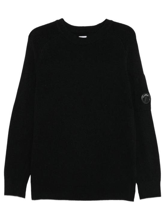 26FW 씨피 컴퍼니 스웨터 21CMKN085A110149A 999 BLACK
