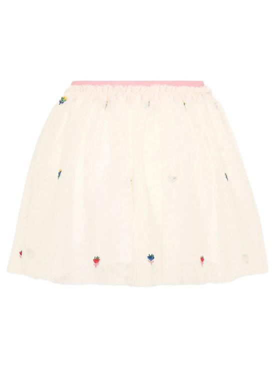 26FW [키즈] 스텔라 맥카트니 스커트 TZ7A21 Z3897 189EM AVORIO EMBROIDERY - STELLA MCCARTNEY