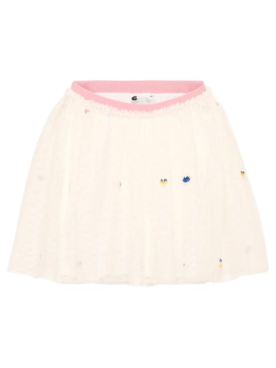 26FW [키즈] 스텔라 맥카트니 스커트 TZ7A21 Z3897 189EM AVORIO EMBROIDERY