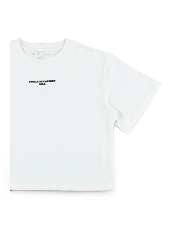 26FW [키즈] 스텔라 맥카트니 티셔츠 TZ8B91 Z3931 100 WHITE - STELLA MCCARTNEY