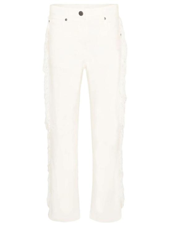 26FW [키즈] 스텔라 맥카트니 스트레이트 팬츠 TZ6A50 Z0156 101 IVORY