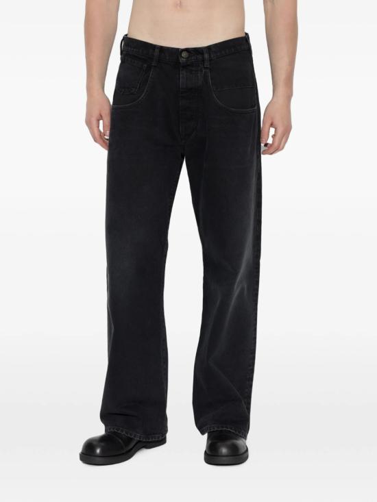 26FW 마르지엘라 스트레이트 팬츠 S50LA0246 M30049 961 BLACK DENIM - MAISON MARGIELA