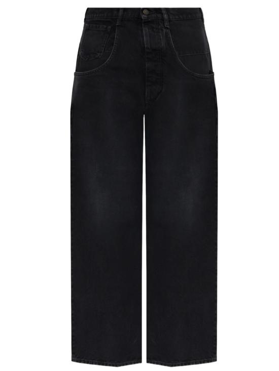 26FW 마르지엘라 스트레이트 팬츠 S50LA0246 M30049 961 BLACK DENIM