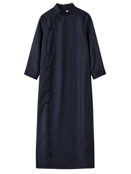 26FW 로에 미디 원피스 42033045 402 NAVY