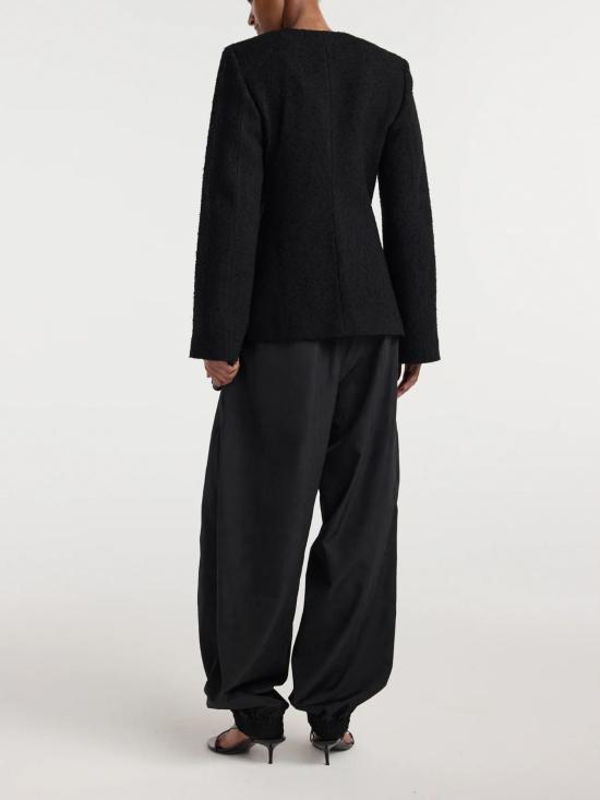 26FW 로에 수트 자켓 42011062 001 BLACK - ROHE