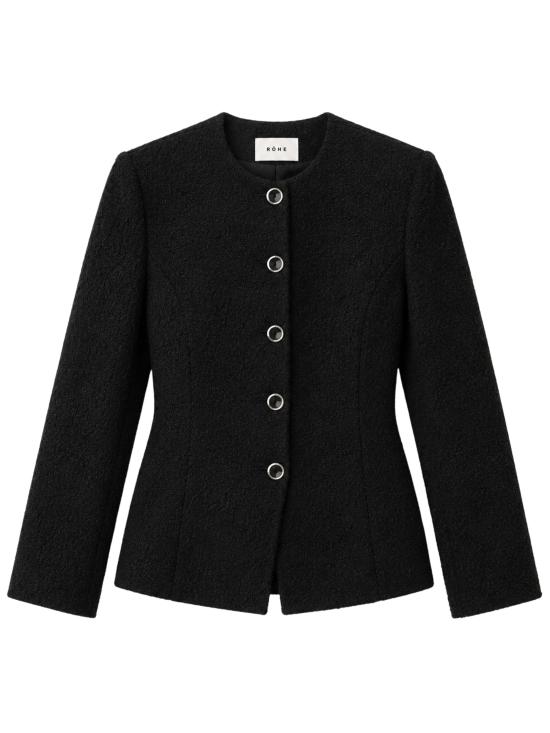 26FW 로에 수트 자켓 42011062 001 BLACK