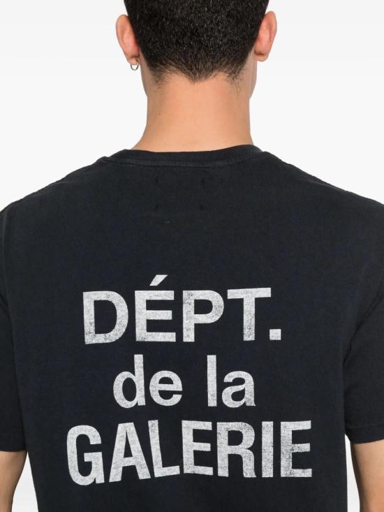 26SS 갤러리 디파트먼트 반팔 티셔츠 TOP038 WASHED BLACK - GALLERY DEPT