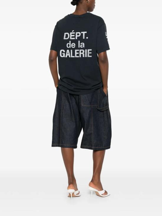 26SS 갤러리 디파트먼트 반팔 티셔츠 TOP038 WASHED BLACK - GALLERY DEPT