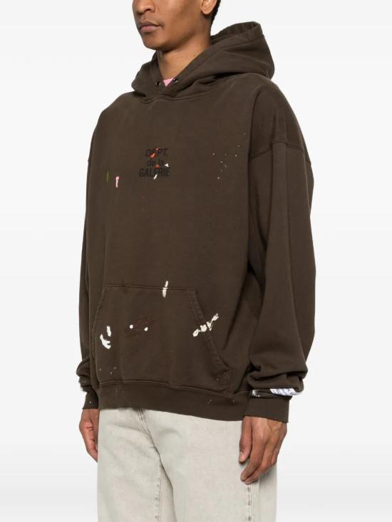 26SS 갤러리 디파트먼트 후드 티셔츠 OUT022 SEPIA BROWN - GALLERY DEPT