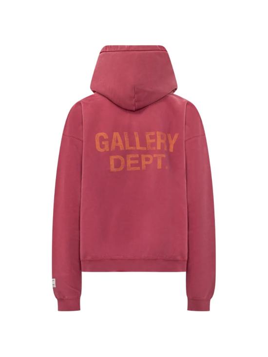 26SS 갤러리 디파트먼트 후드 티셔츠 OUT024 WINE RED - GALLERY DEPT