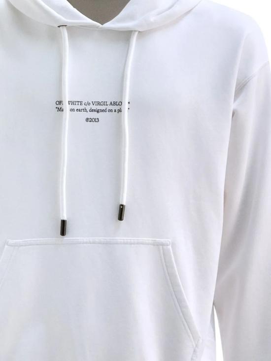 26SS 오프화이트 후드 티셔츠 44MBB085S26F009 1000 WHITE - OFF WHITE