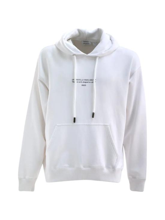 26SS 오프화이트 후드 티셔츠 44MBB085S26F009 1000 WHITE