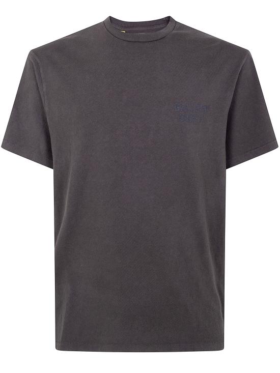 26SS 갤러리 디파트먼트 반팔 티셔츠 TOP043 GRAPHITE BLACK - GALLERY DEPT
