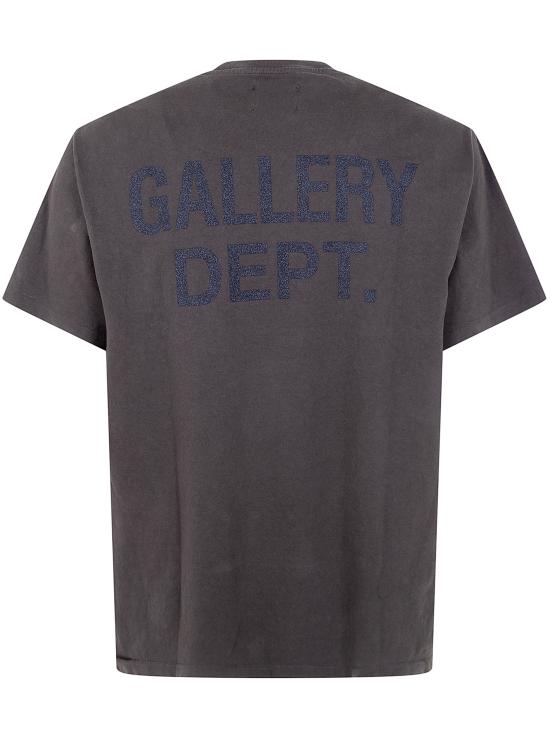 26SS 갤러리 디파트먼트 반팔 티셔츠 TOP043 GRAPHITE BLACK - GALLERY DEPT