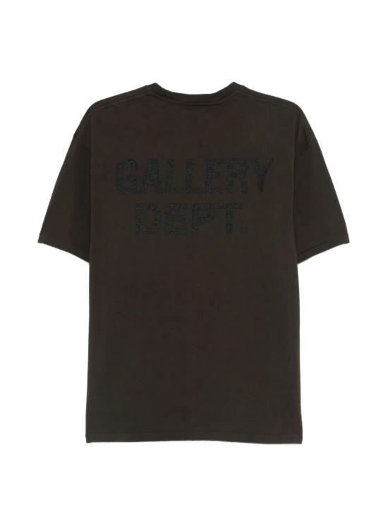 26SS 갤러리 디파트먼트 반팔 티셔츠 TOP043 GRAPHITE BLACK - GALLERY DEPT