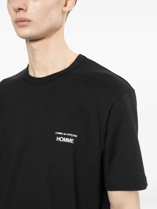 26SS 꼼데가르송 반팔 티셔츠 HQT101 BLACK - COMME DES GARCONS