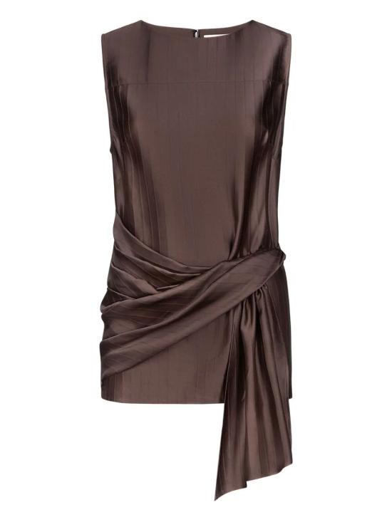 26SS 루루 드 세종 민소매 티셔츠 FONDA DARK BROWN
