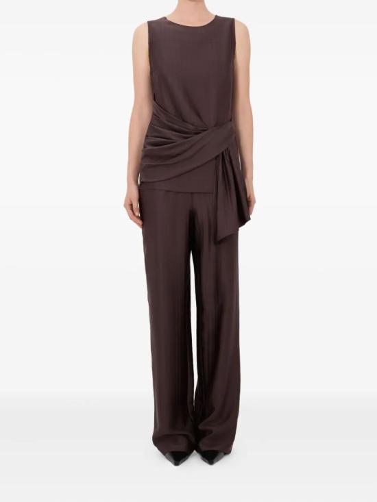 26SS 루루 드 세종 민소매 티셔츠 FONDA DARK BROWN - LOULOU DE SAISON