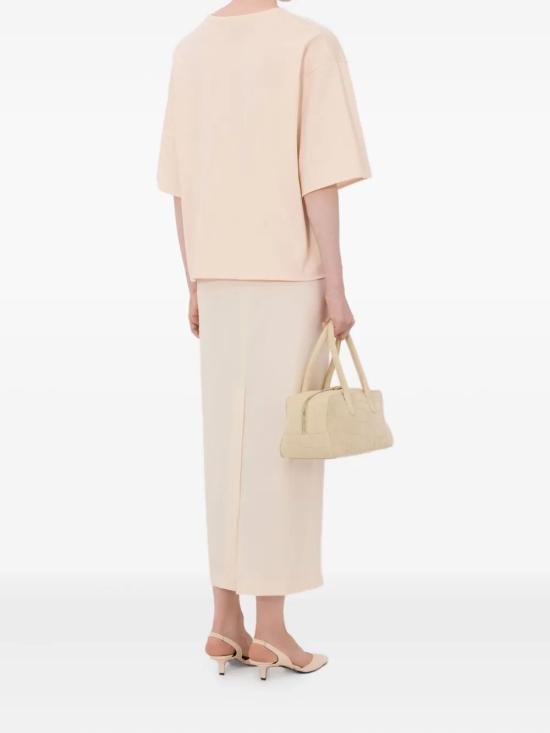 26SS 루루 드 세종 반팔 티셔츠 OSIS CREAM PINK PURPLE - LOULOU DE SAISON