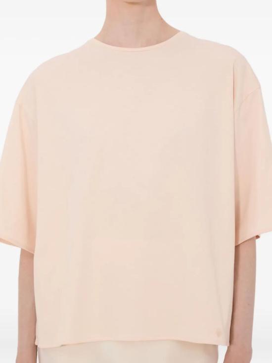 26SS 루루 드 세종 반팔 티셔츠 OSIS CREAM PINK PURPLE - LOULOU DE SAISON