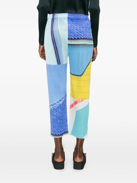 26SS 플리츠플리즈 팔라초 팬츠 PP66JF674 07 BLUE - PLEATS PLEASE