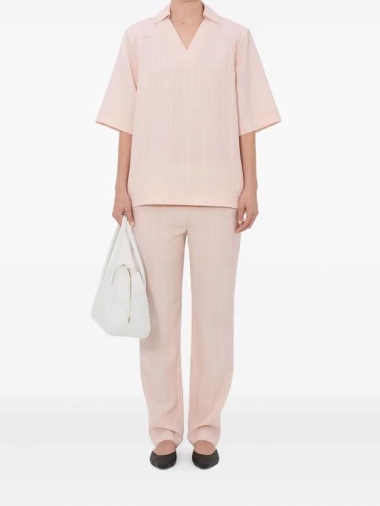 26SS 루루 드 세종 폴로 티셔츠 ERMO LIGHT PINK PURPLE - LOULOU DE SAISON