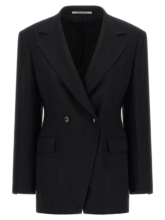 26SS 딸리아토레 수트 자켓 TASTRA1BEI340159EN814 Black