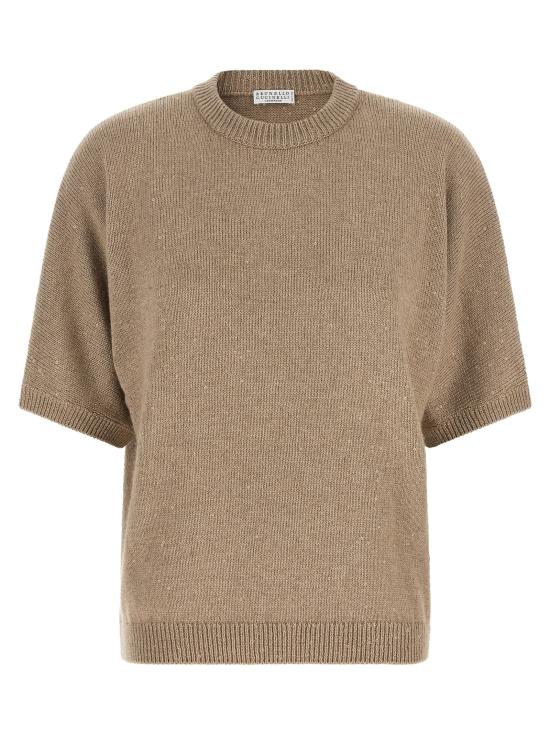 26FW 브루넬로 쿠치넬리 스웨터 M73540810CJ077 Beige