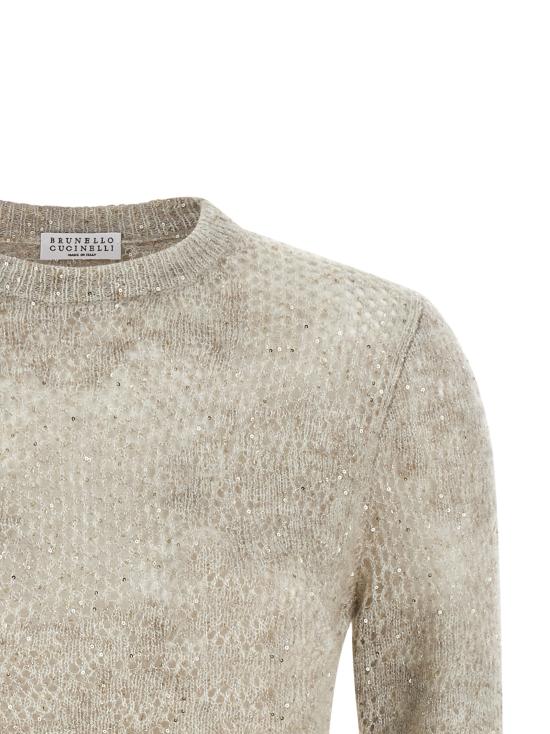 26FW 브루넬로 쿠치넬리 스웨터 MFA790100C9984 Beige - BRUNELLO CUCINELLI