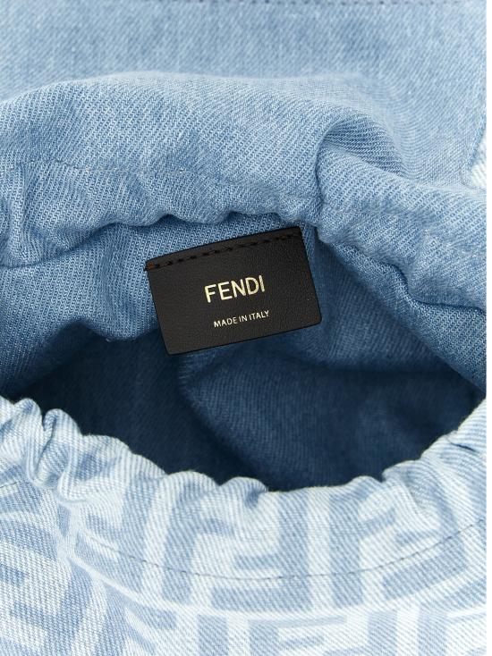 26FW 펜디 토트백 8BS105AY6QF1WM6 Light Blue - FENDI