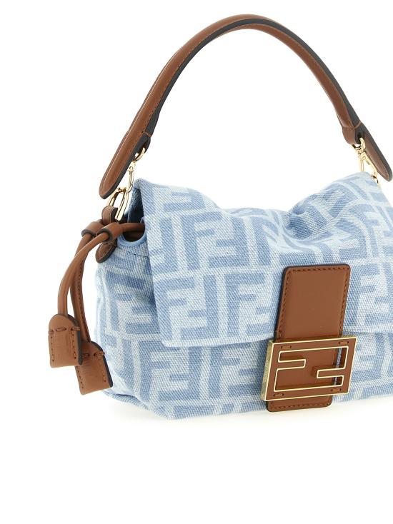 26FW 펜디 토트백 8BS105AY6QF1WM6 Light Blue - FENDI
