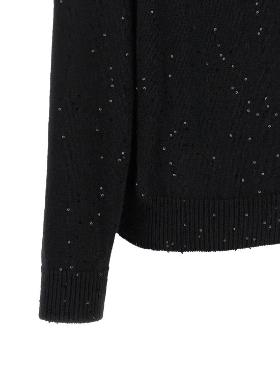 26FW 브루넬로 쿠치넬리 스웨터 M73540802C101 Black - BRUNELLO CUCINELLI