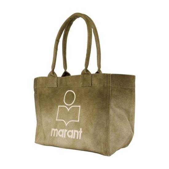 26FW 이자벨마랑 YENKY 옌키 로고 토트백 PM0062FA D3X04M 67KI khaki - ISABEL MARANT