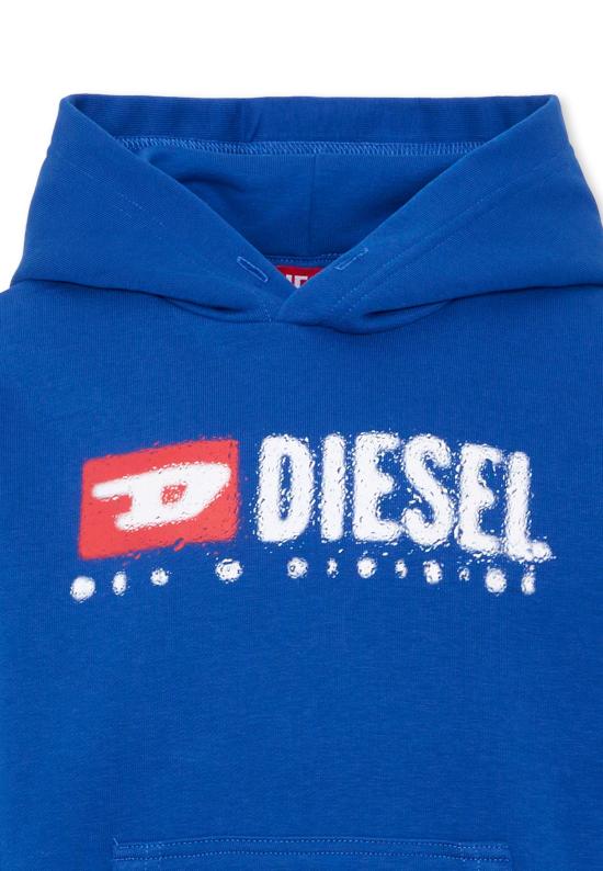 25FW [키즈] 디젤 니트/스웻셔츠 J02485 KYAZ3 K89G BLUE - DIESEL