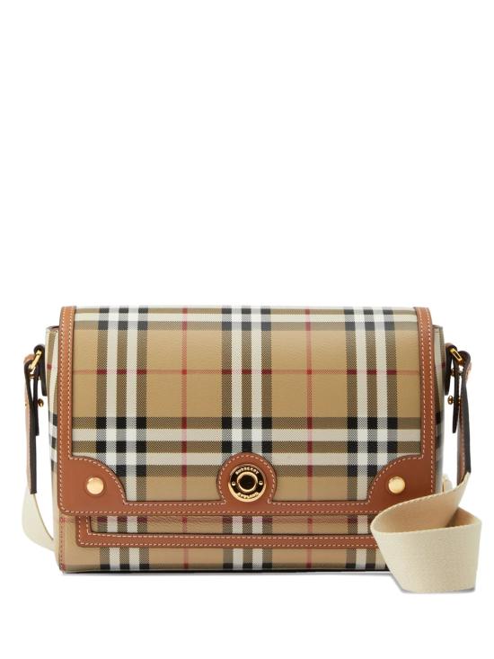 26FW 버버리 미디엄 노트 크로스백 8109788 A9534 VNTG CHK BRIAR BROWN