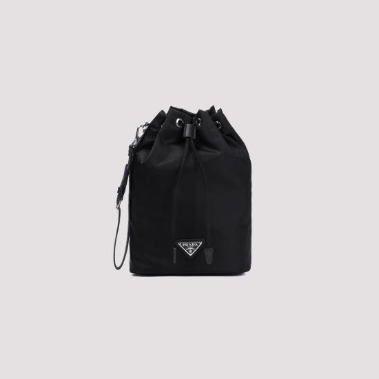 26FW 프라다 삼각로고 리나일론 버킷백 1NS369 R067 F0002 NERO - PRADA