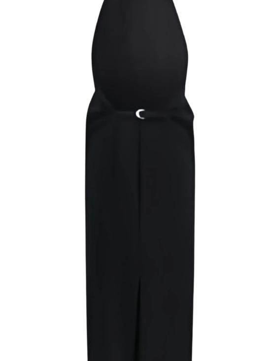 26FW 케이트 롱 원피스 56504114 200 BLACK - KHAITE