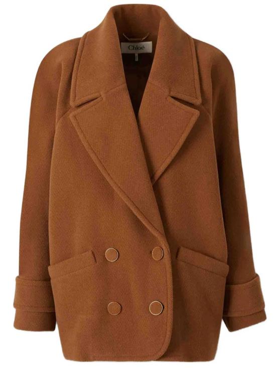 26FW 끌로에 코트 CH26AMA06077 212 DUSTY CAMEL