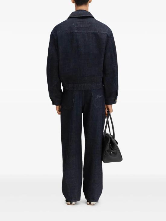 26SS 자크뮈스 카네바스 데님 자켓 OUM00055AD00036390 Blue - JACQUEMUS