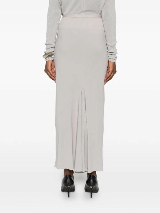 26SS 릭 오웬스 미디 스커트 RP01F6334CC11 White - RICK OWENS