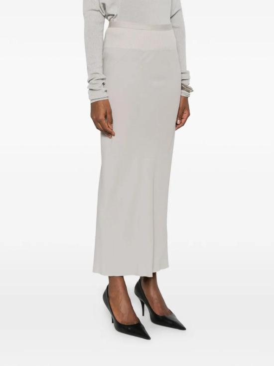 26SS 릭 오웬스 미디 스커트 RP01F6334CC11 White - RICK OWENS