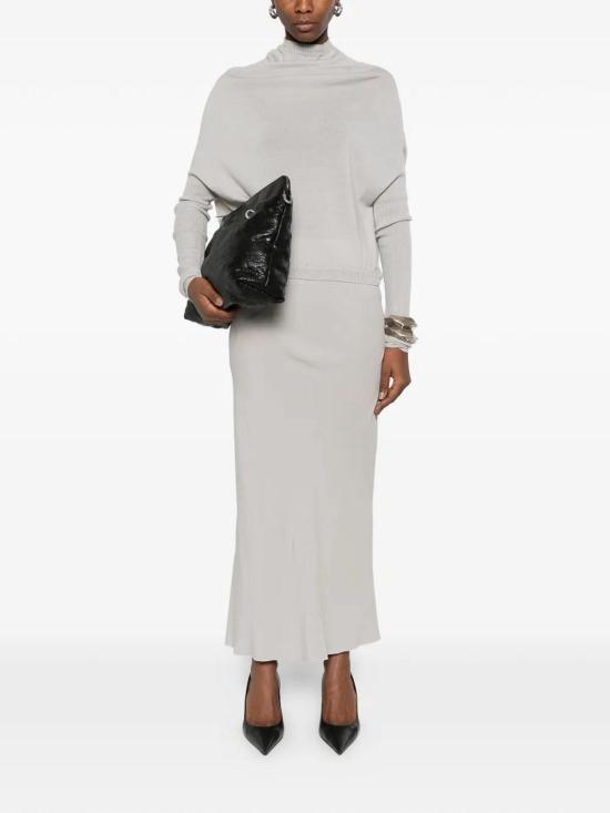 26SS 릭 오웬스 미디 스커트 RP01F6334CC11 White - RICK OWENS