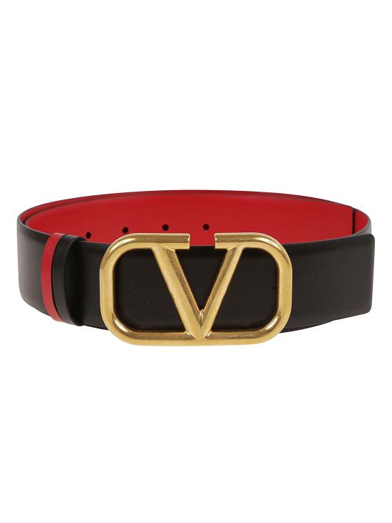 26FW 발렌티노 가라바니 레귤러 벨트 WT0S11 ZFR 0SM NERO ROUGE PUR