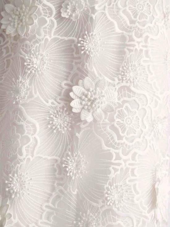 26SS 도로시 슈마허 미디 스커트 448905100 White - DOROTHEE SCHUMACHER