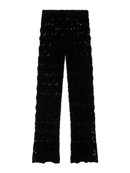 26SS 알라누이 스트레이트 팬츠 LWHG018R26KNI0011010 Black