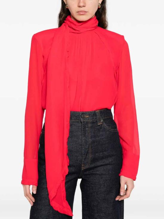 26SS 도로시 슈마허 터틀넥 349146452 Red - DOROTHEE SCHUMACHER