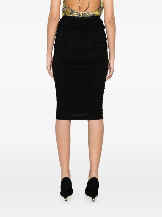26SS 발렌티노 가라바니 롱 스커트 BKG05ZA8N0NO Black - VALENTINO GARAVANI