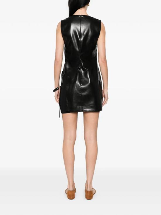 26SS 나누슈카 미디 스커트 NW26PSDR00899BLACK - NANUSHKA