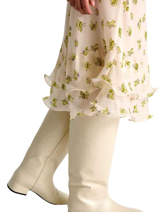26SS 도로시 슈마허 미디 스커트 449105016 Yellow - DOROTHEE SCHUMACHER