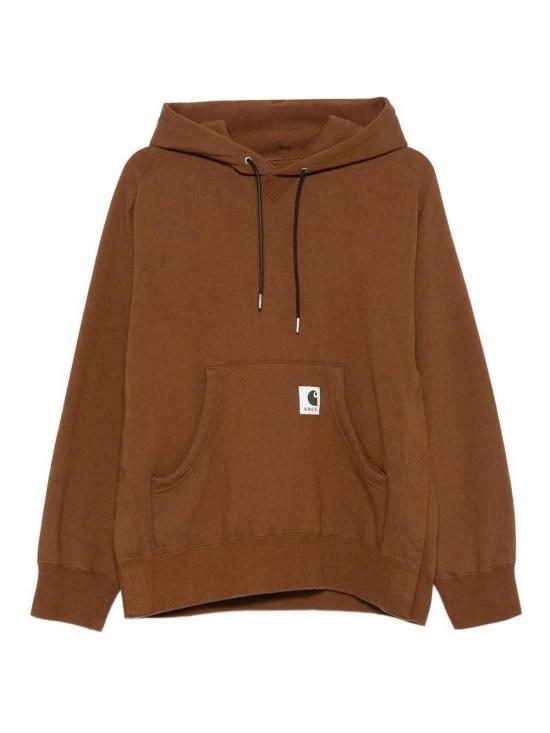 25FW 사카이 후드 티셔츠 00993S642 Brown